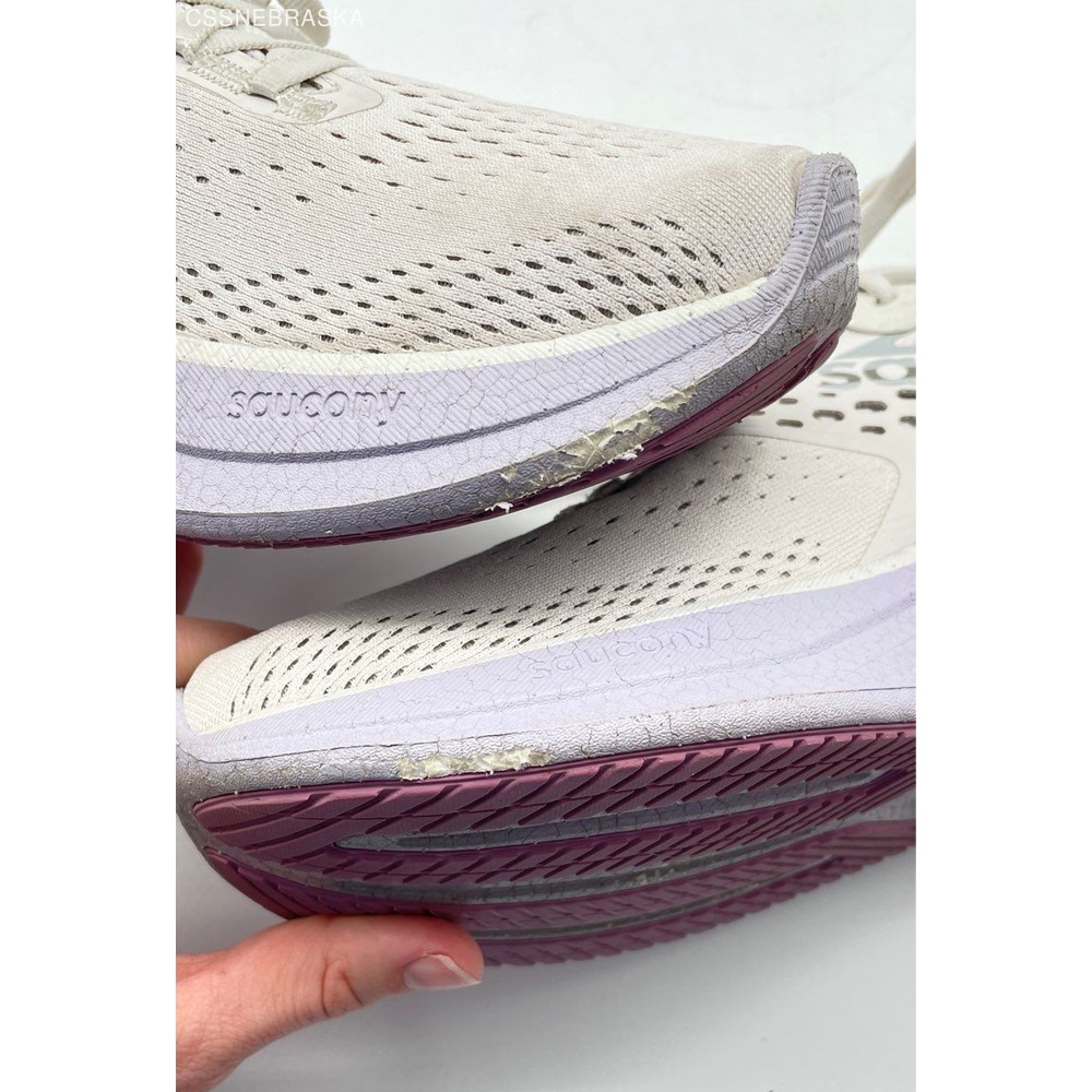 Saucony Purple | White Women's Ride 17 Running Shoes‎ S10924-241 - Size 9 - Picture 4 of 12